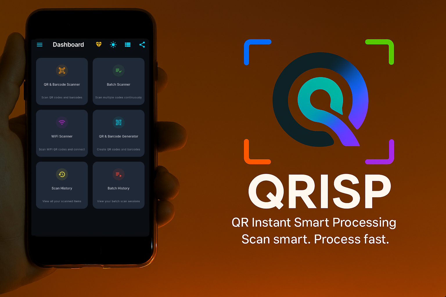 QRISP - QR code and barcode Scanner gallery image