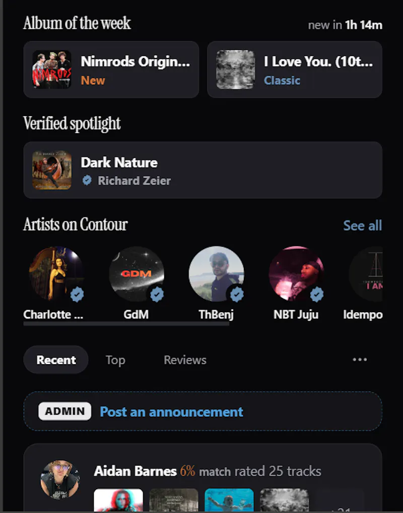 Contour Music screenshot 7