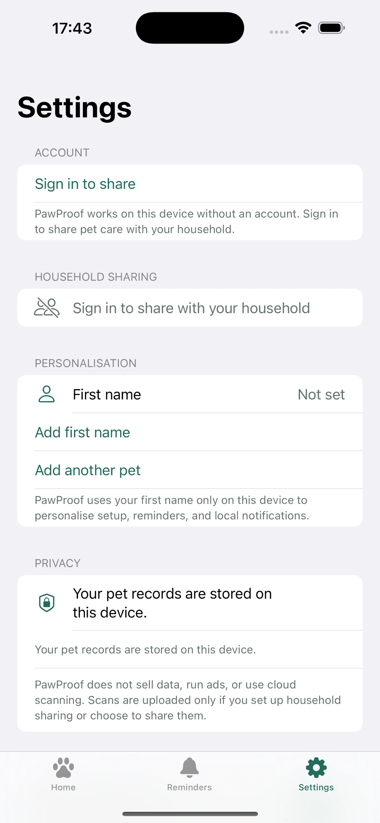 PawProof - Pet Records screenshot 3