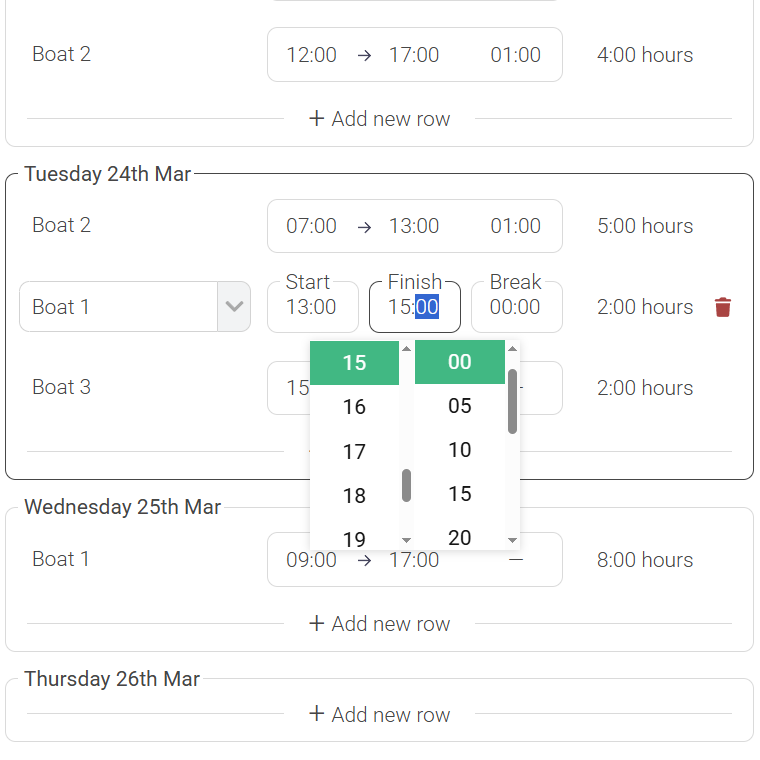 SaveTrees Online Timesheets gallery image