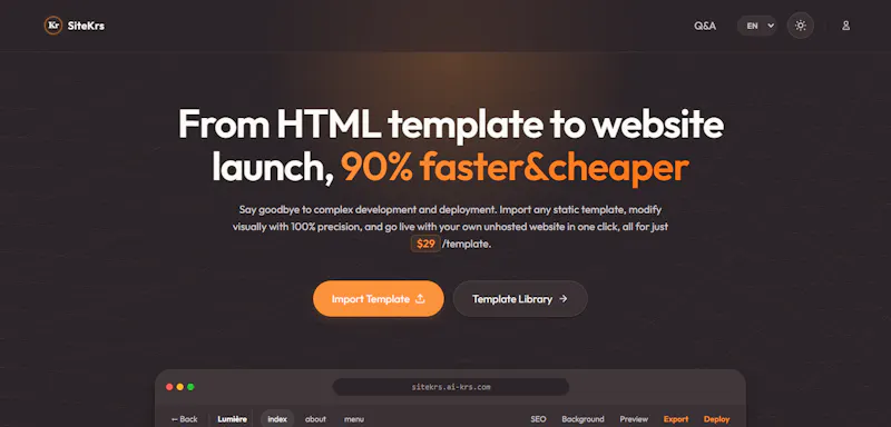 SiteKrs screenshot 2