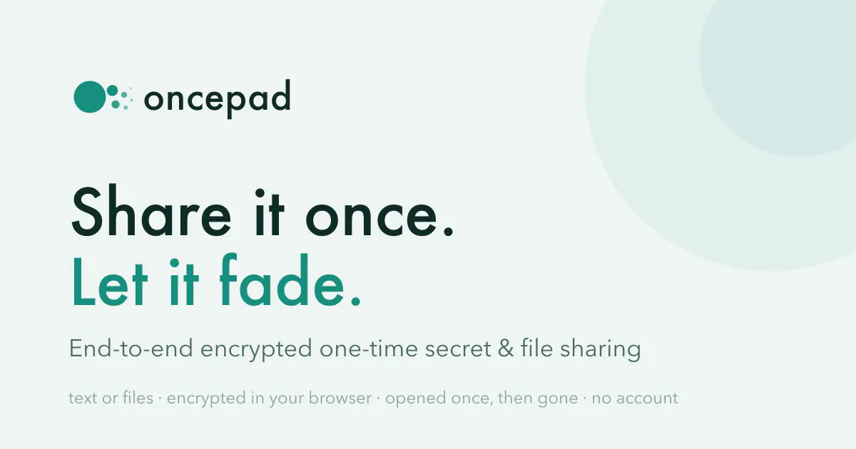 Oncepad gallery image