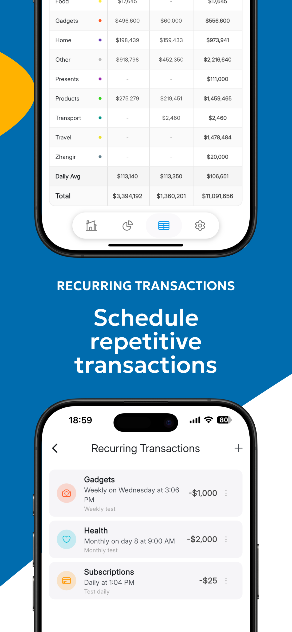 MoneyLog gallery image