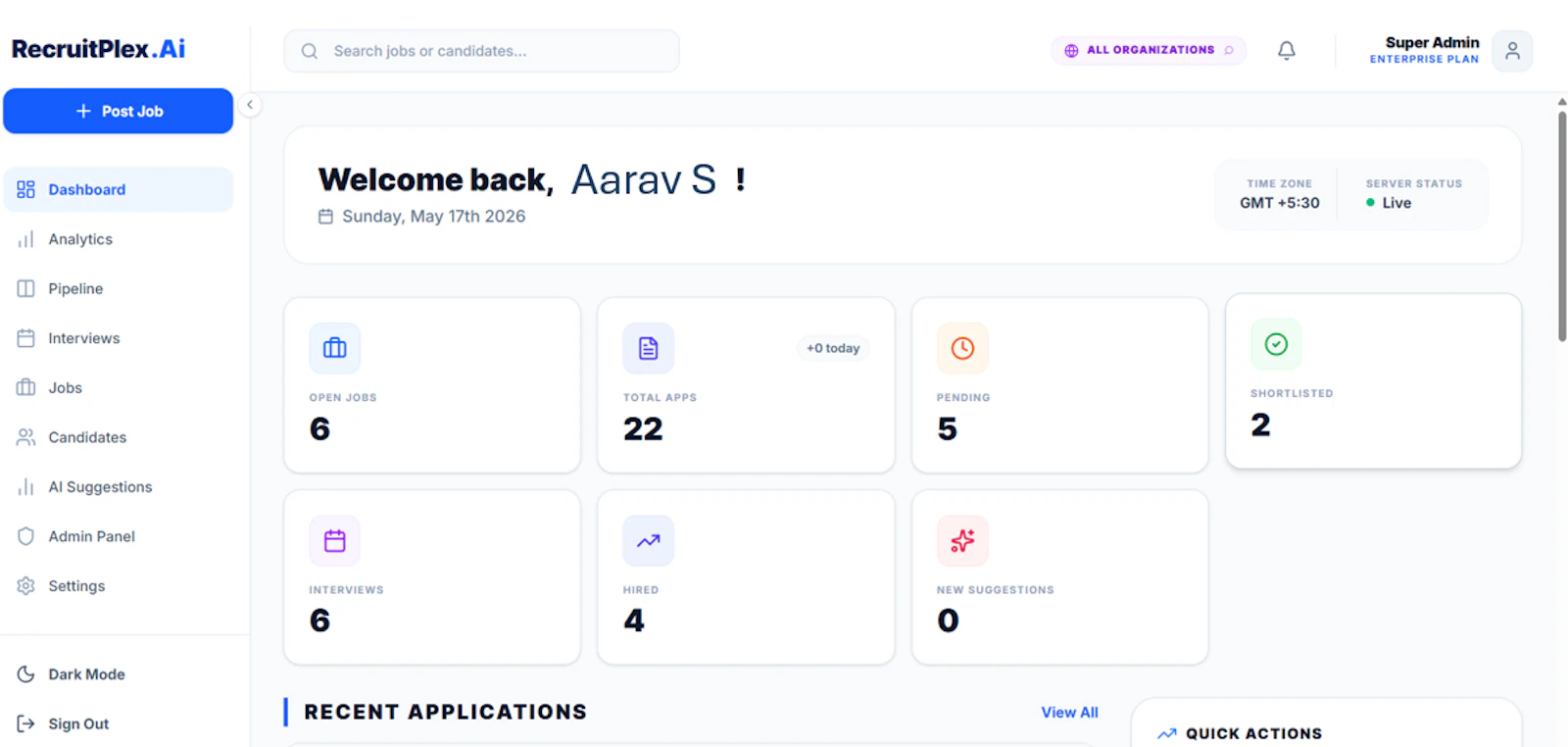 RecruitPlex Ai screenshot 2