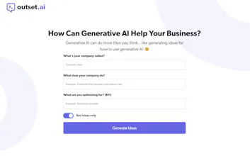 AI idea generator gallery image