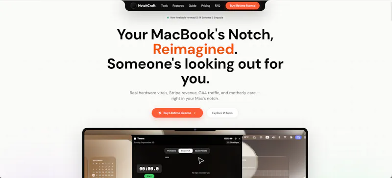 NotchCraft screenshot 2