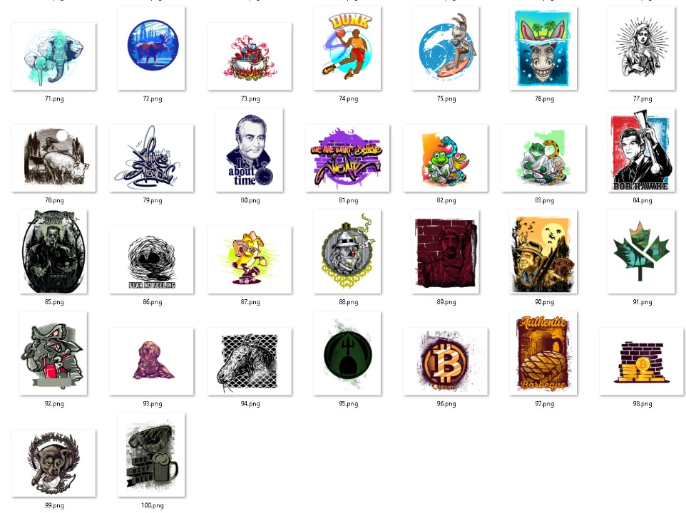 Premium T-shirt Designs Vector Mega Pack gallery image