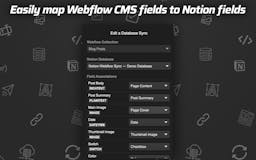 SyncFlow — Notion-Webflow Sync media 2