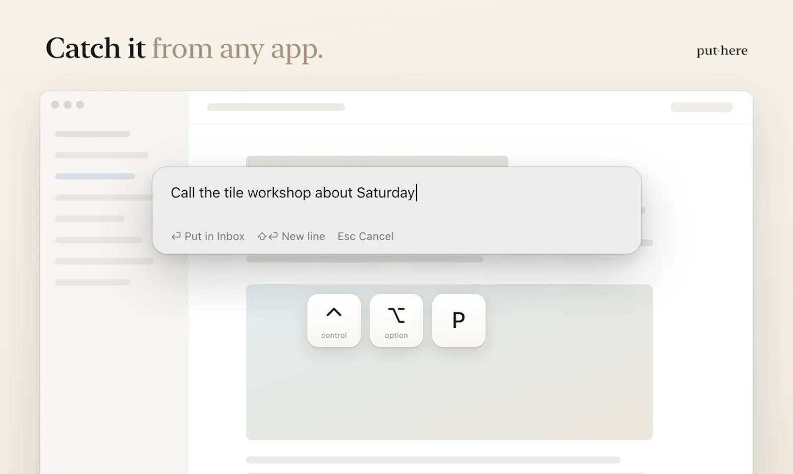 put·here screenshot 3