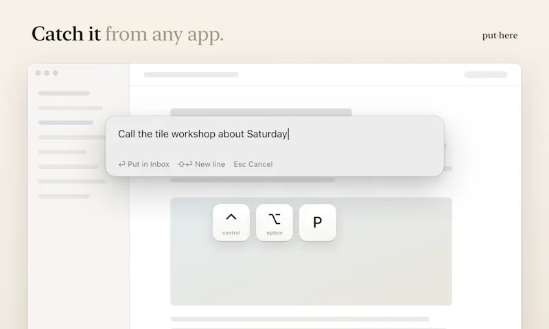 put·here screenshot 3