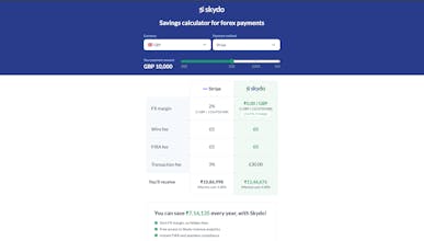 Skydo Savings Calculator gallery image