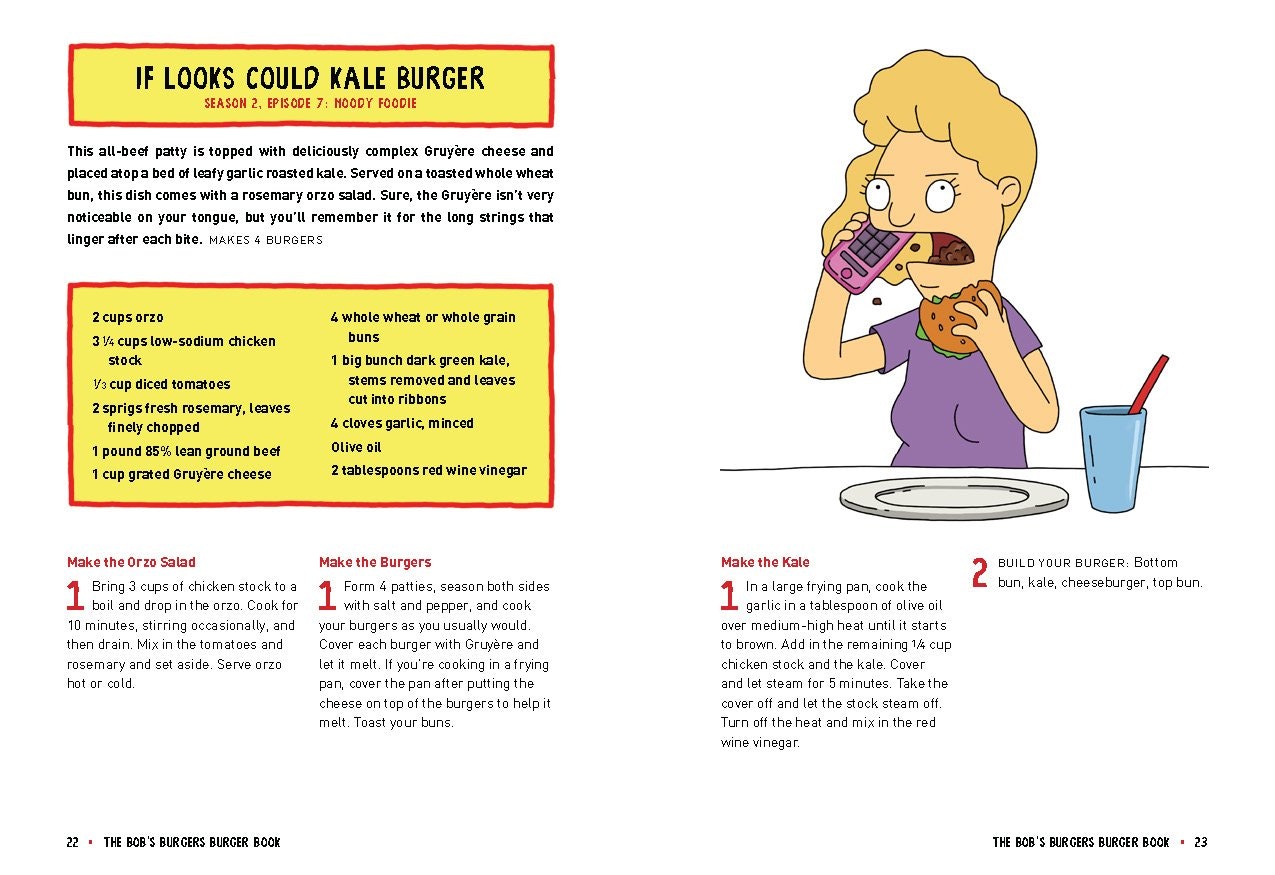 The Bob's Burgers Burger Book gallery image