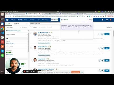 startuptile Quicklead.io-LinkedIn lead management and sales navigator scraper