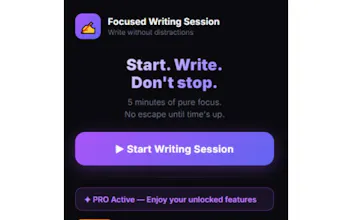 Focused Writing Session gallery image