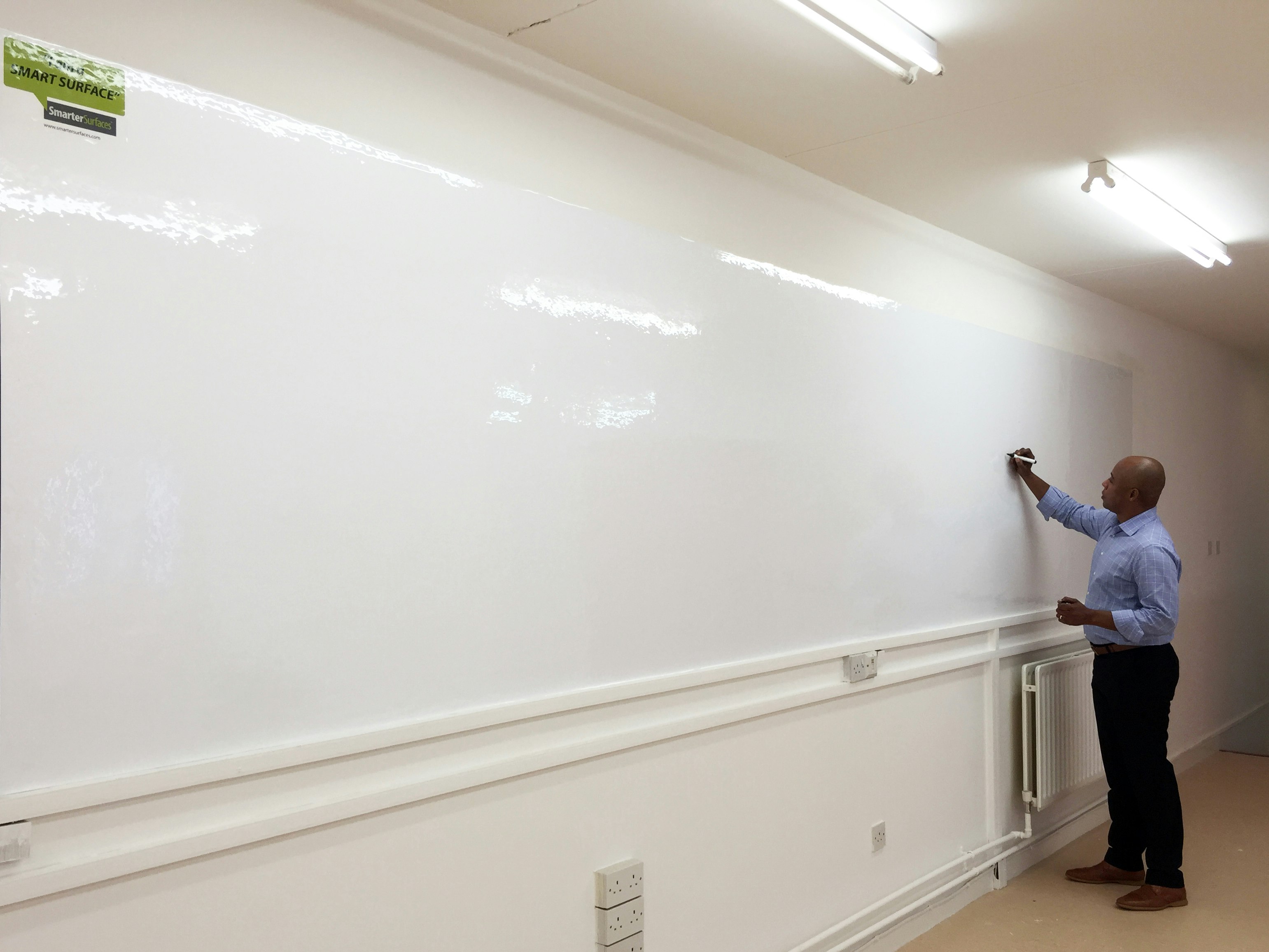 Smart Dry Erase Wallcovering gallery image