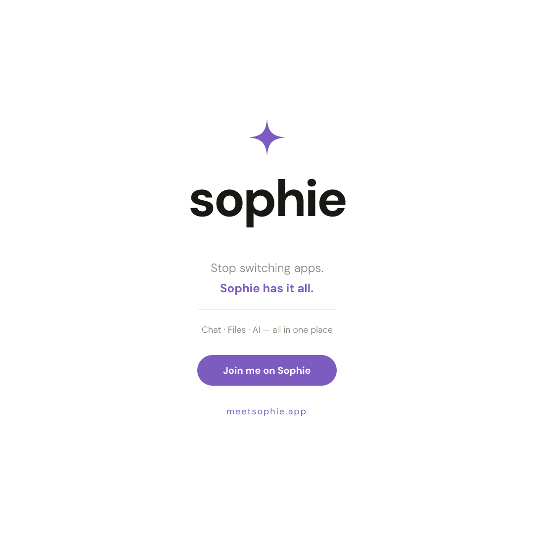 Sophie gallery image