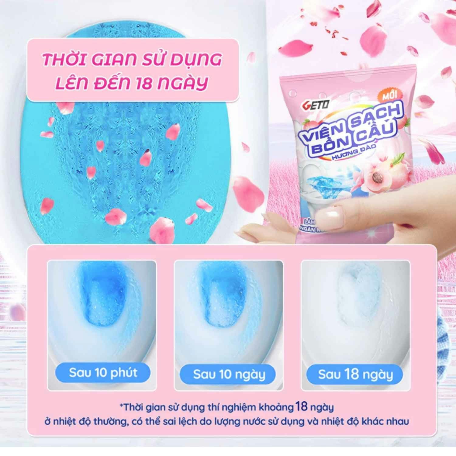 Viên Thả Bồn Cầu Sạch Khuẩn,Thơm Mát gallery image