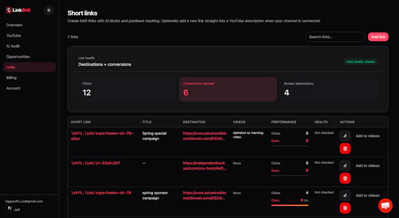LinkShft screenshot 7