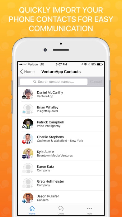 VentureApp for iOS gallery image