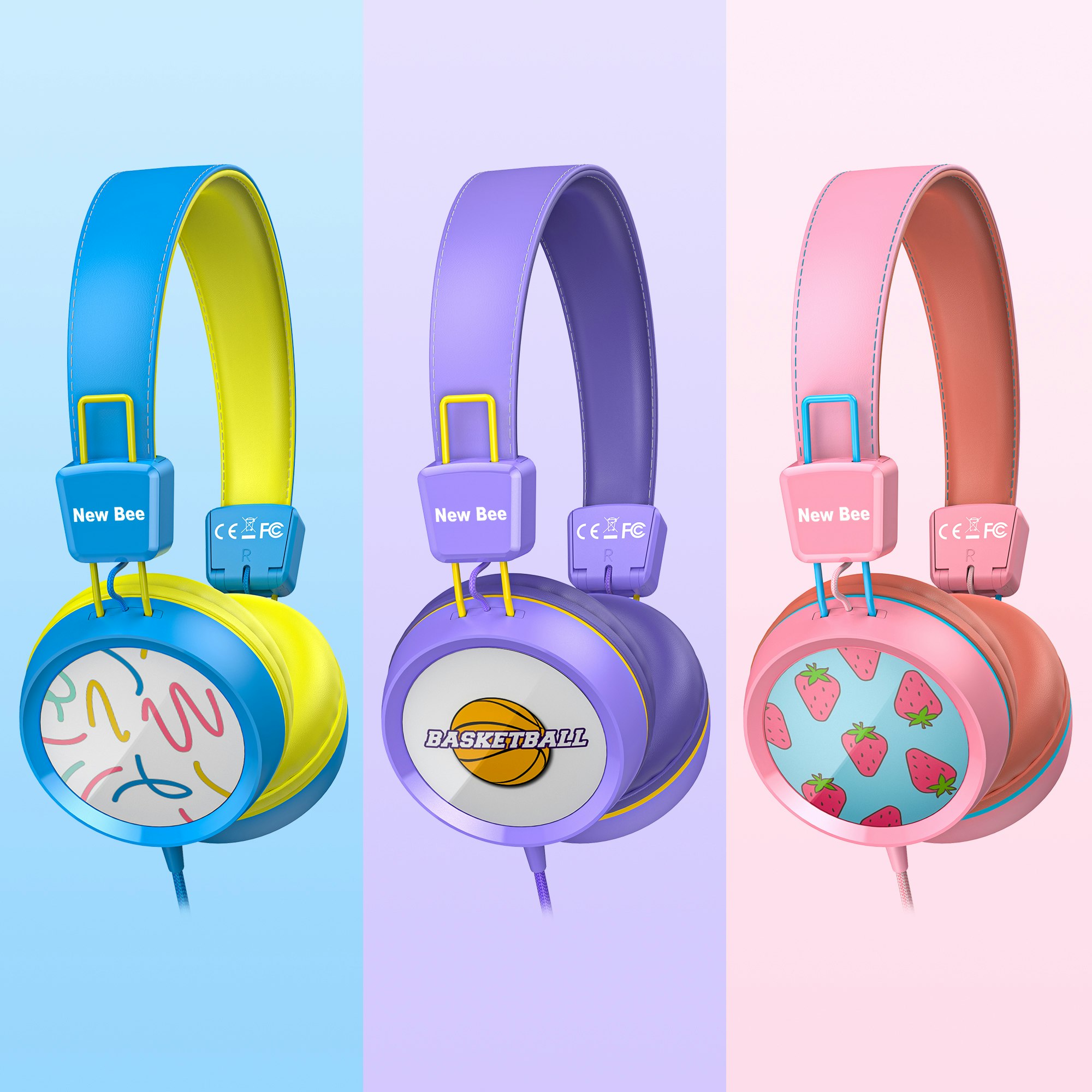 NEW BEE KH-20 Kids Headphones