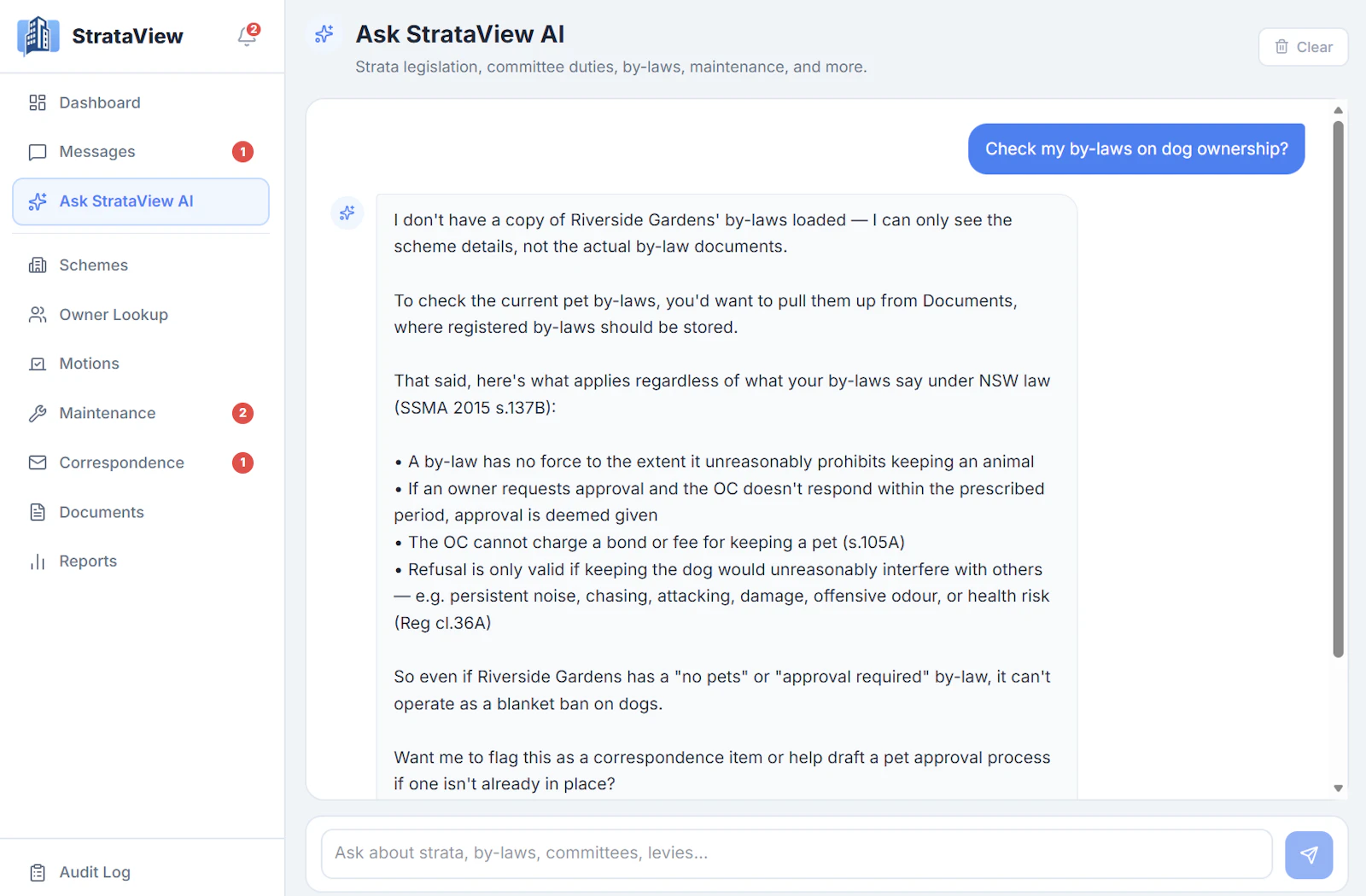 StrataView — Strata Committee Management screenshot 5