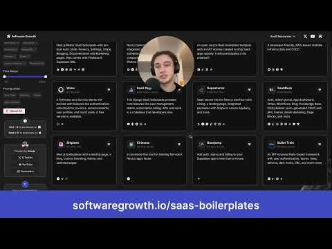 SaaS Boilerplate List gallery image