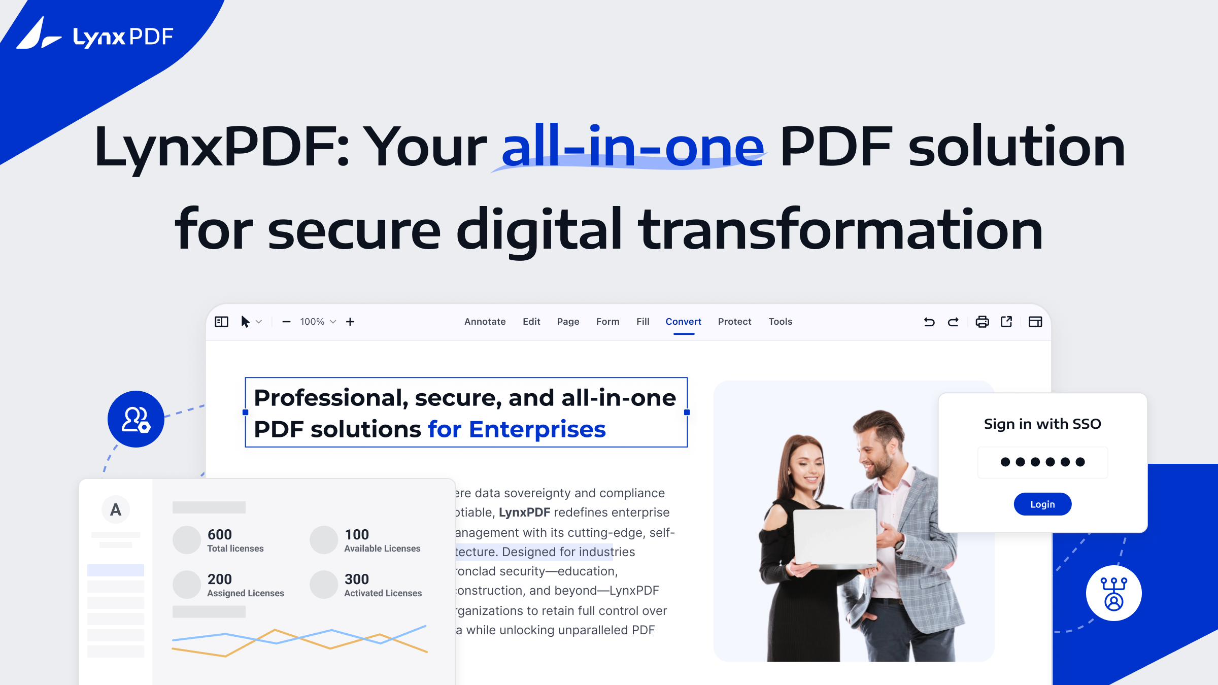 Lynxpdf - Geavanceerde PDF -oplossingen voor ondernemingen media 1