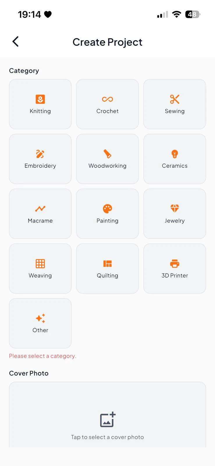 Krafio - Craft Project Tracker screenshot 2