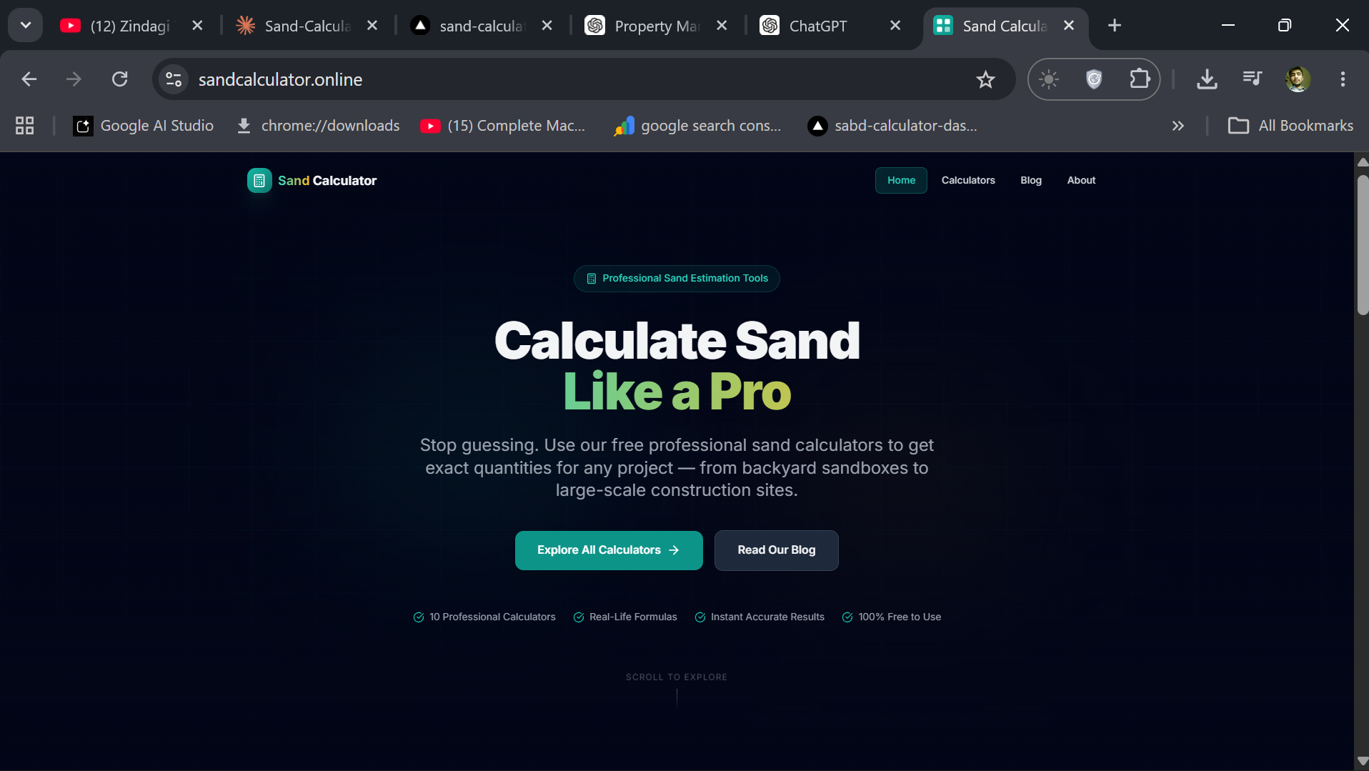 Sand Calculator gallery image