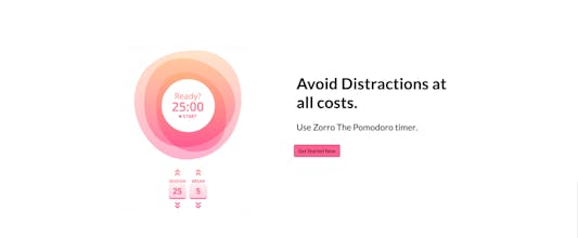 Zorro The Pomodoro Timer gallery image