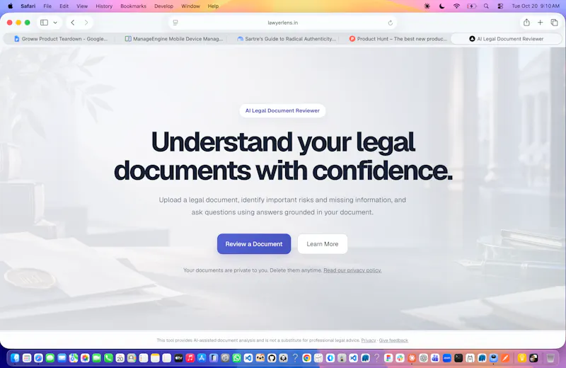 Lawyer Lens screenshot 3