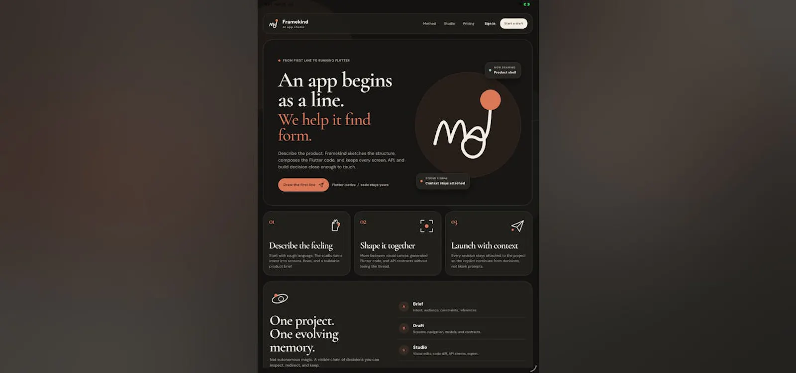 Framekind screenshot 1