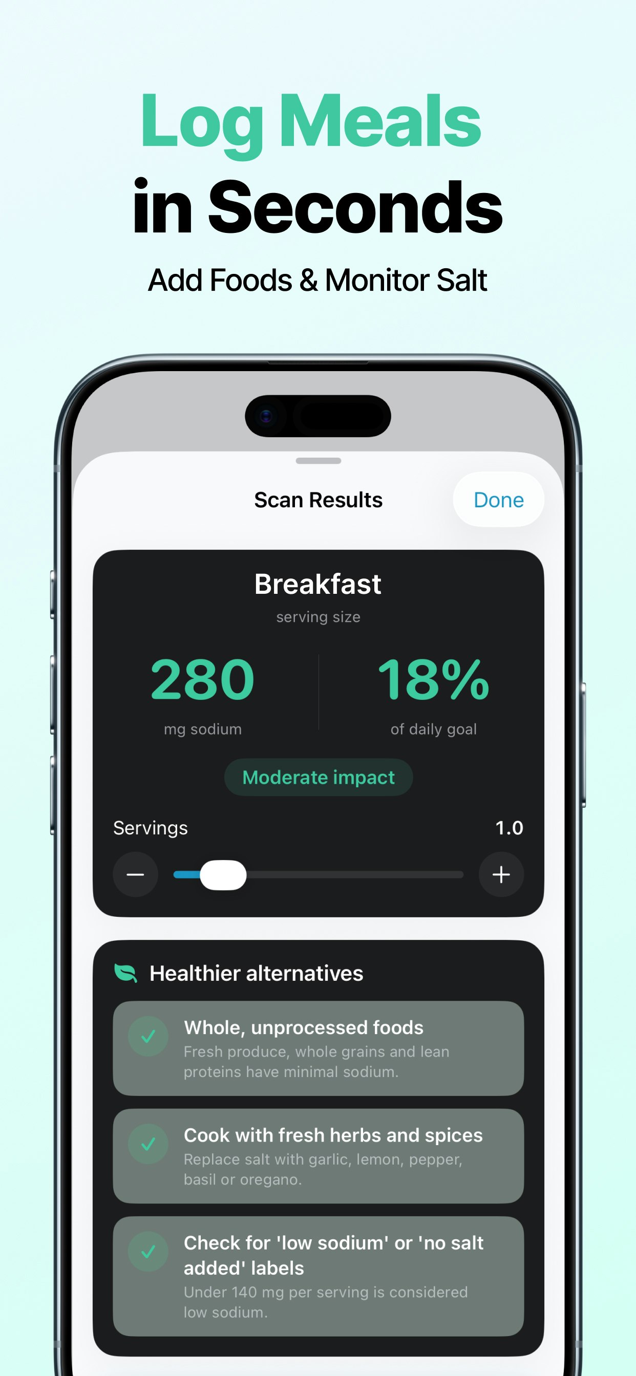 Sodi: Sodium & Salt Scanner gallery image