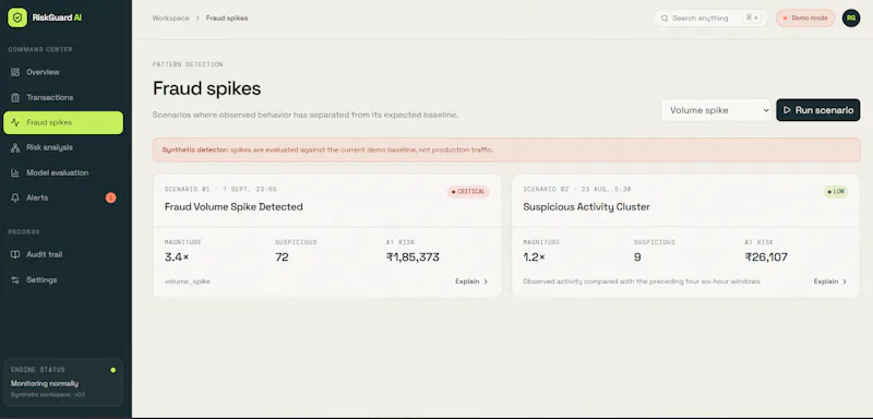 RiskGuard AI screenshot 3