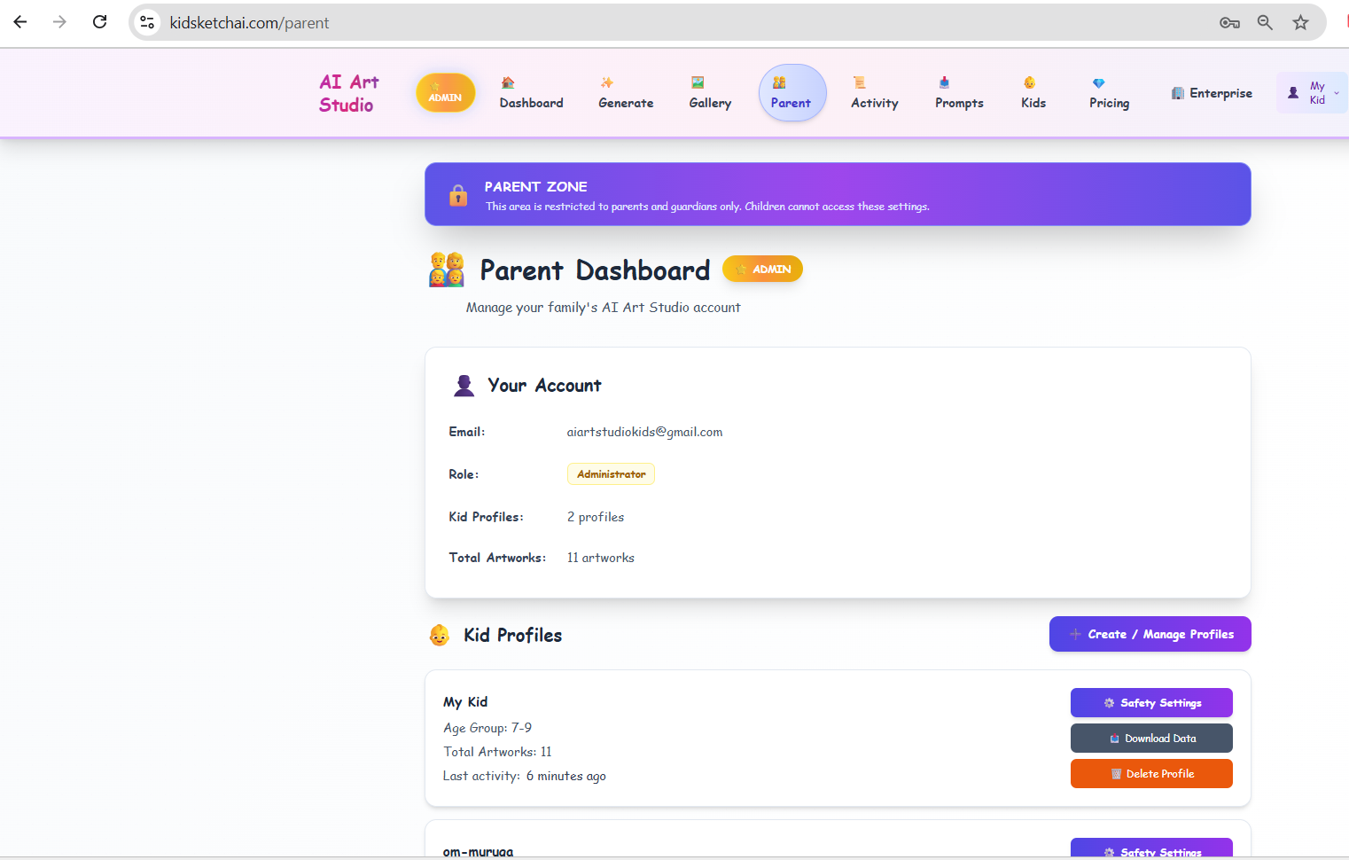 KidSketchAI gallery image