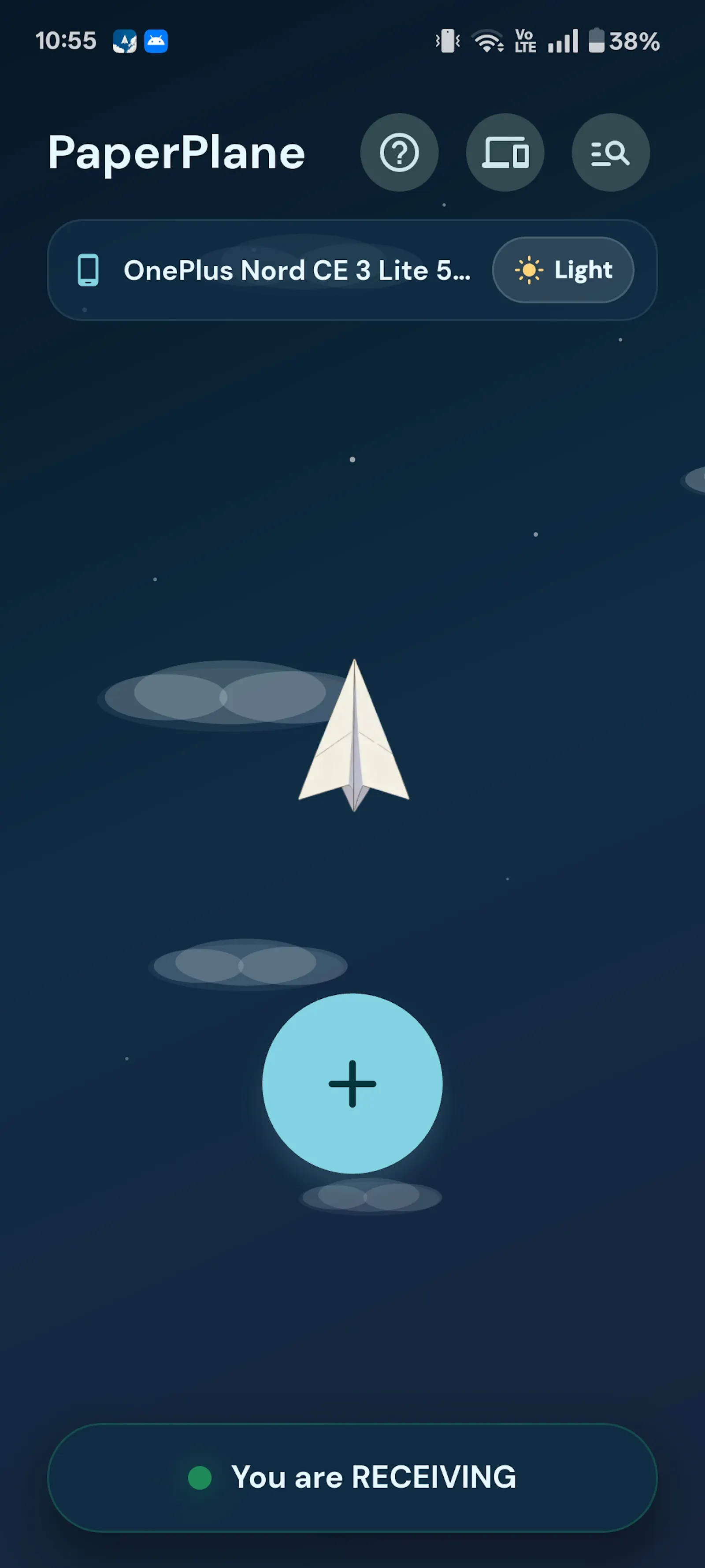 PaperPlane screenshot 2