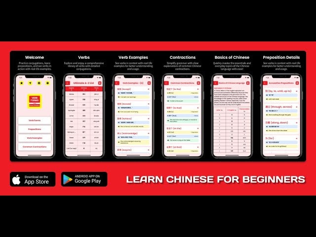 Learn Chinese: Verb Forms media 1
