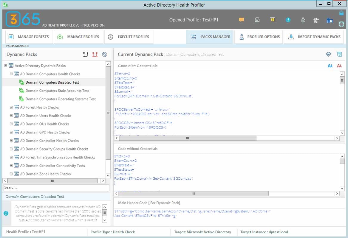 Active Directory Health Profiler gallery image