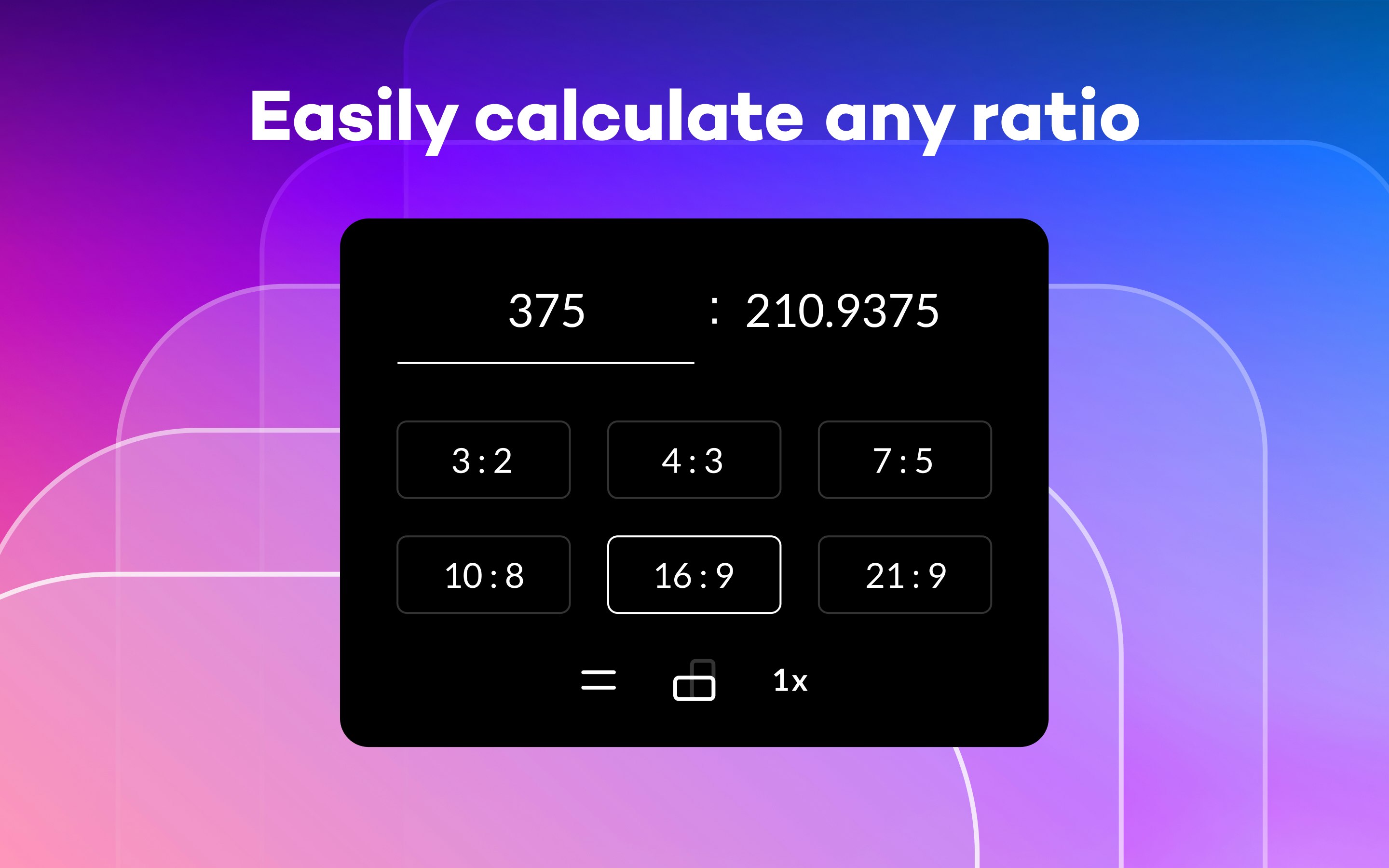 video aspect ratio calculator