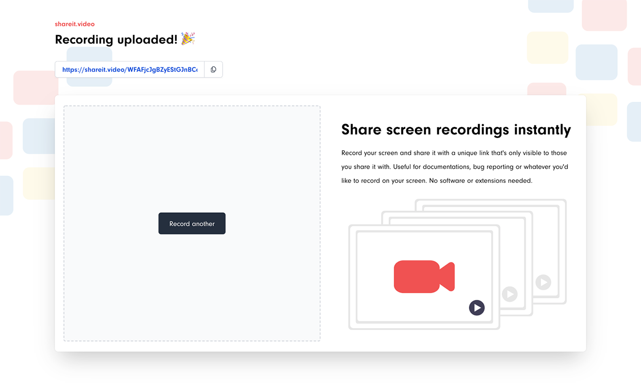 Share Screen Recordings gallery image
