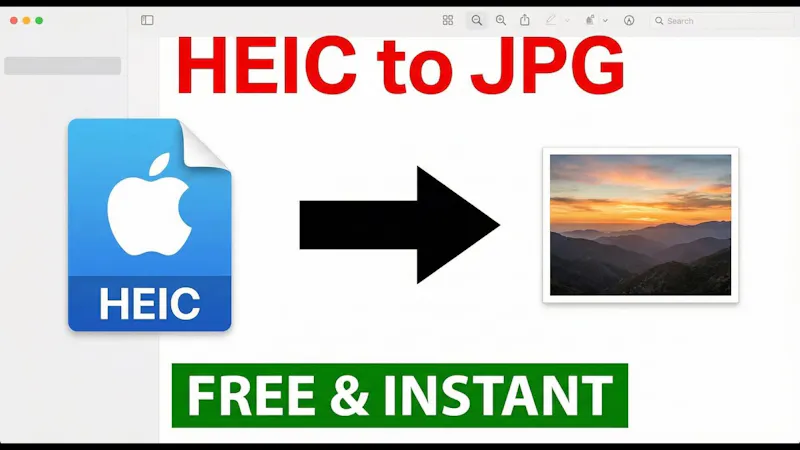 Heic to Jpg screenshot 1 (video preview)