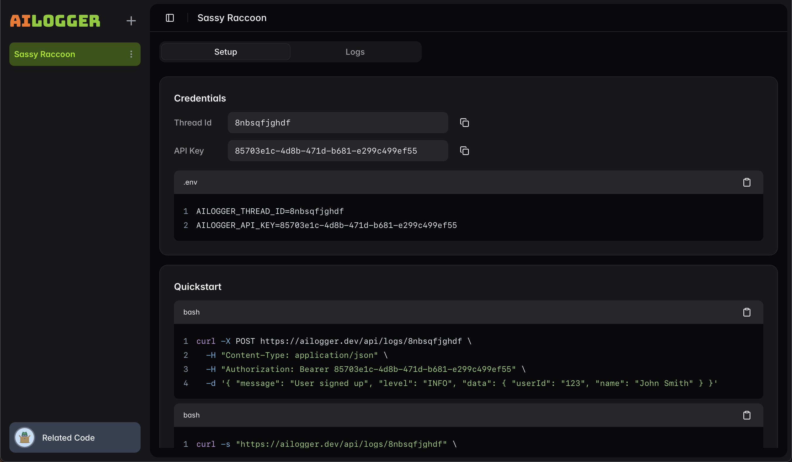 AILogger gallery image