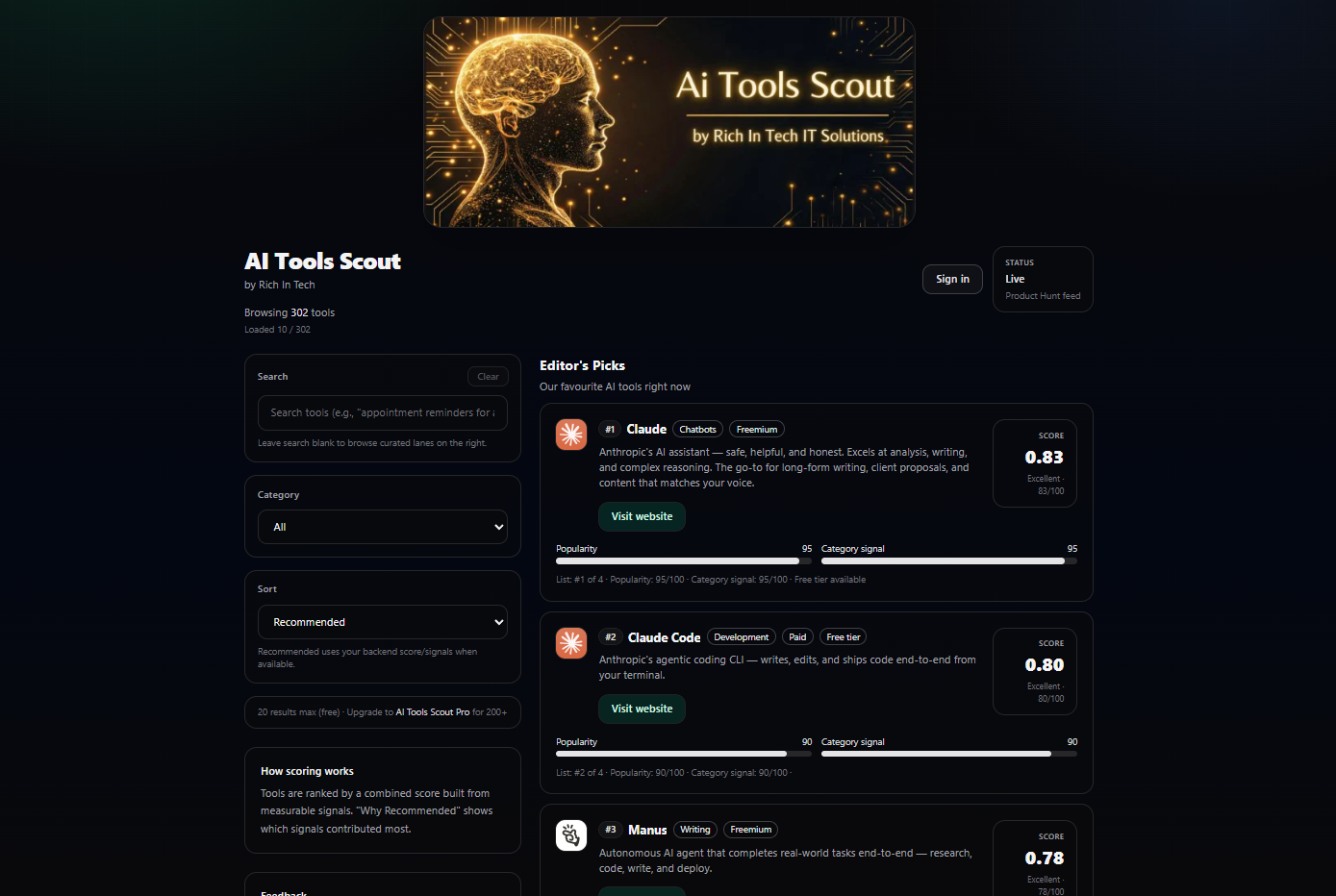 AI Tools Scout gallery image