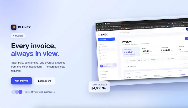 Blunex screenshot 5