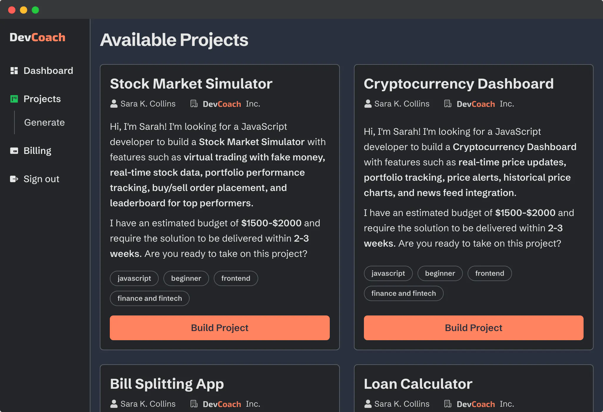 DevCoach gallery image