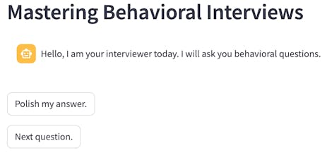 WellAide Mock Interview Buddy gallery image