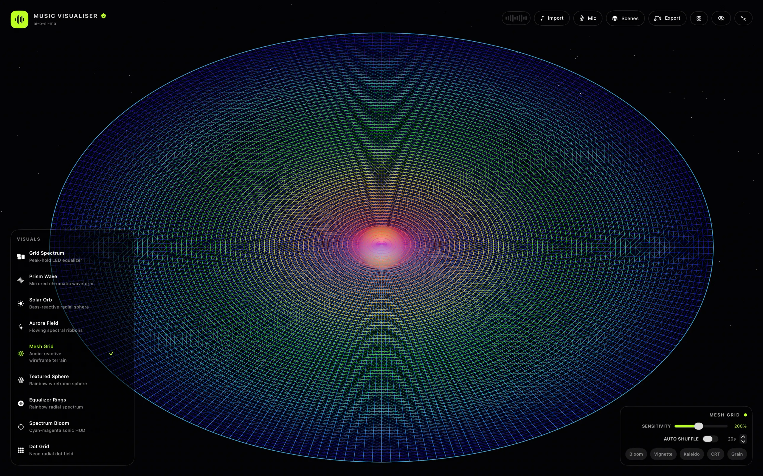 SoundBloom: Music Visualiser gallery image