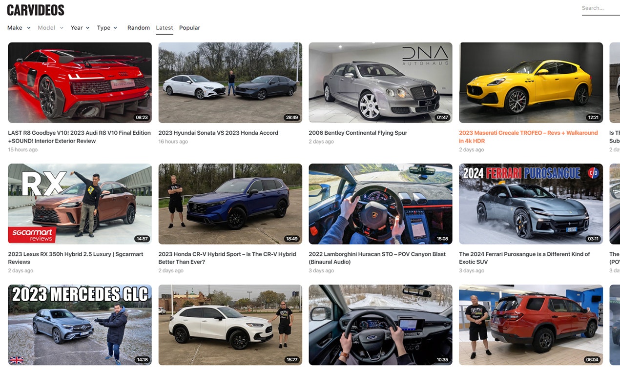 Car Videos gallery image