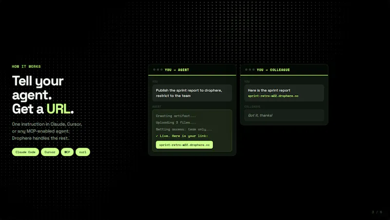 Drophere screenshot 3