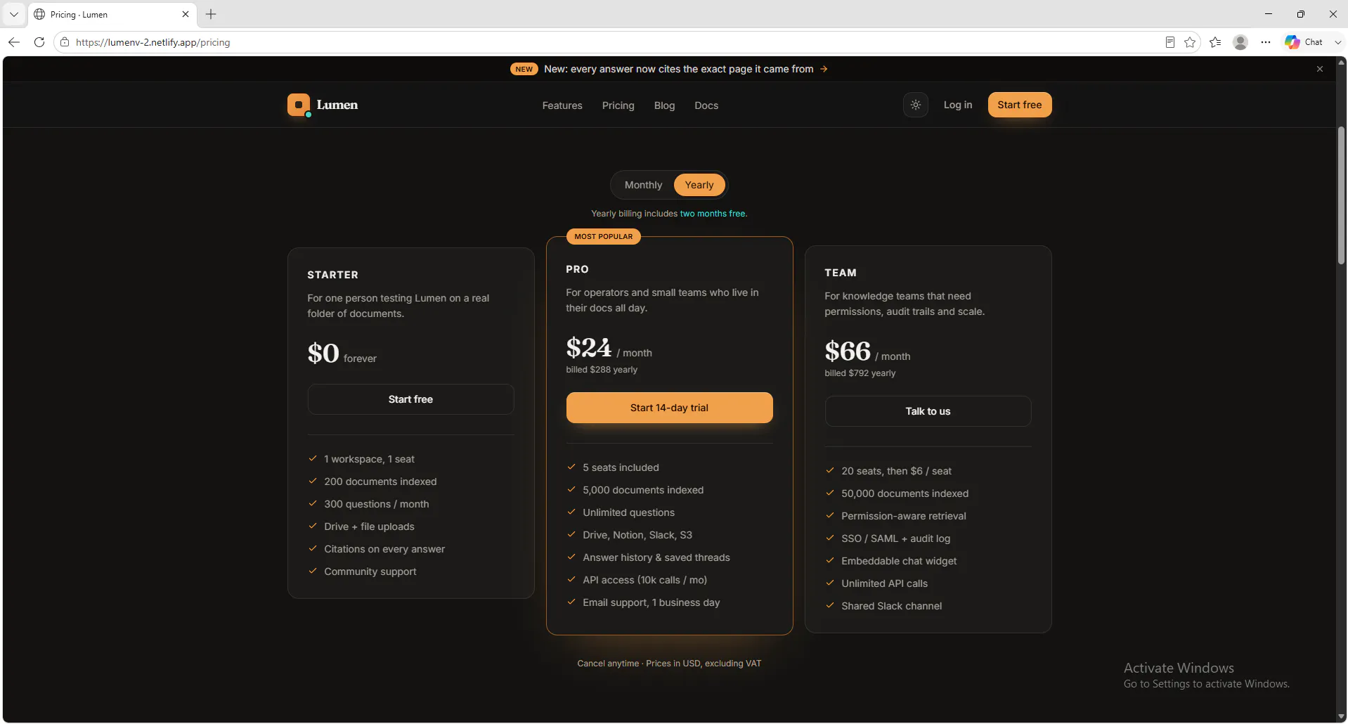 Lumen v2 gallery image
